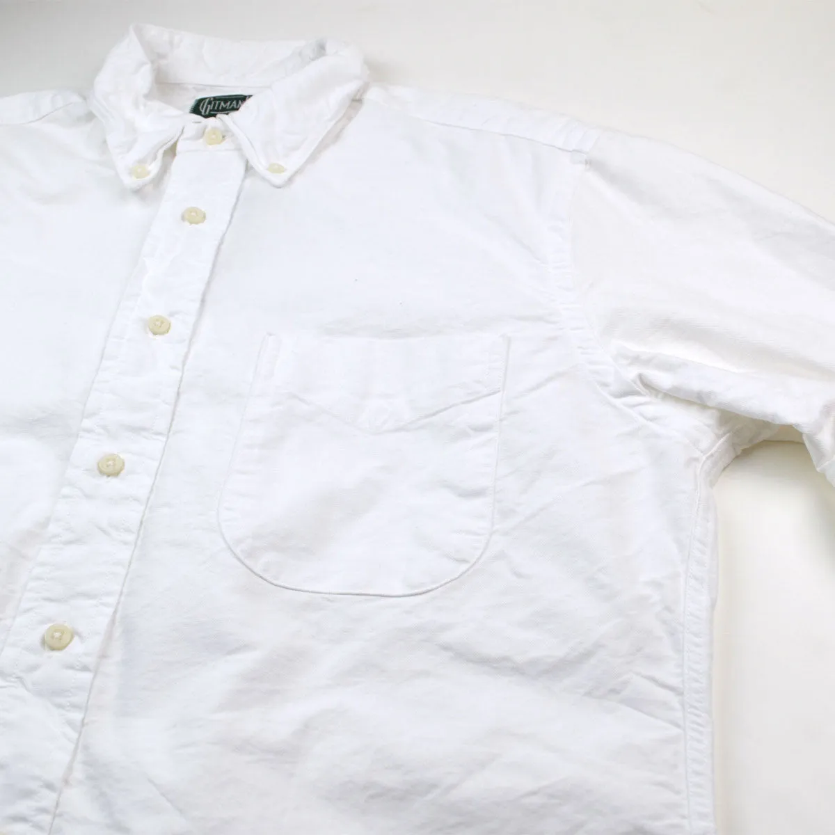 Gitman Vintage - Seed to Sew Oxford Shirt - White