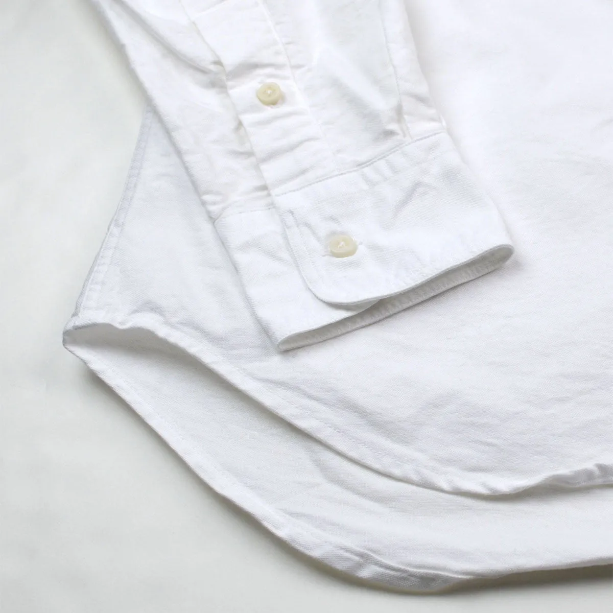 Gitman Vintage - Seed to Sew Oxford Shirt - White