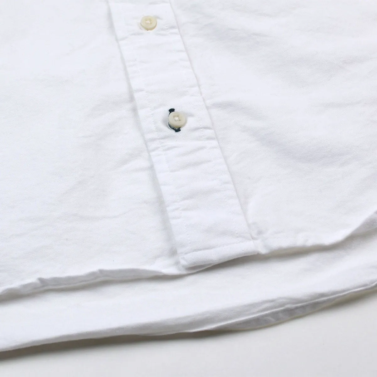 Gitman Vintage - Seed to Sew Oxford Shirt - White