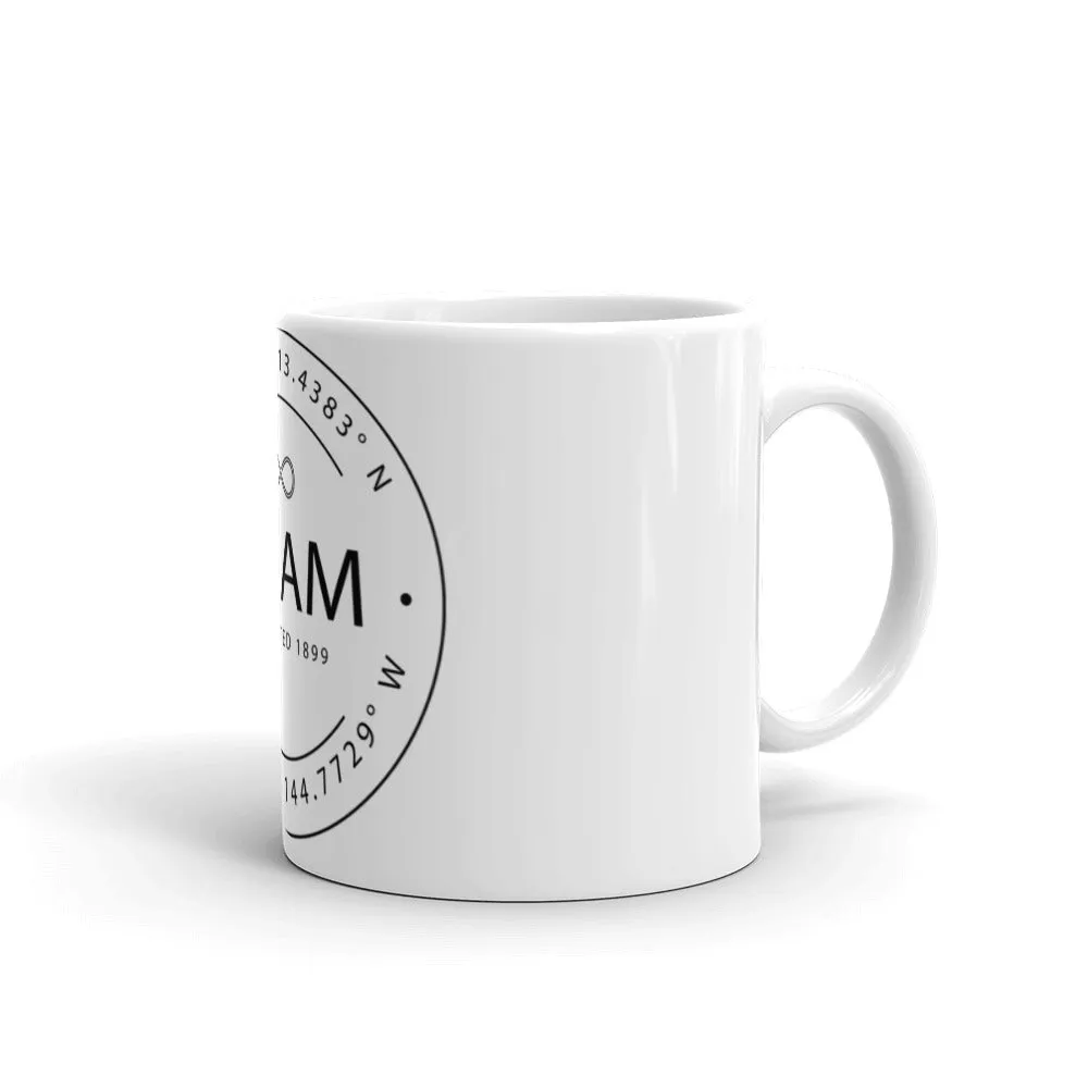 Guam - Mug - Latitude & Longitude