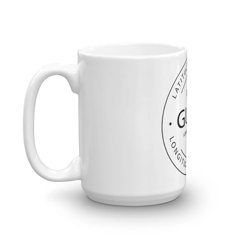 Guam - Mug - Latitude & Longitude