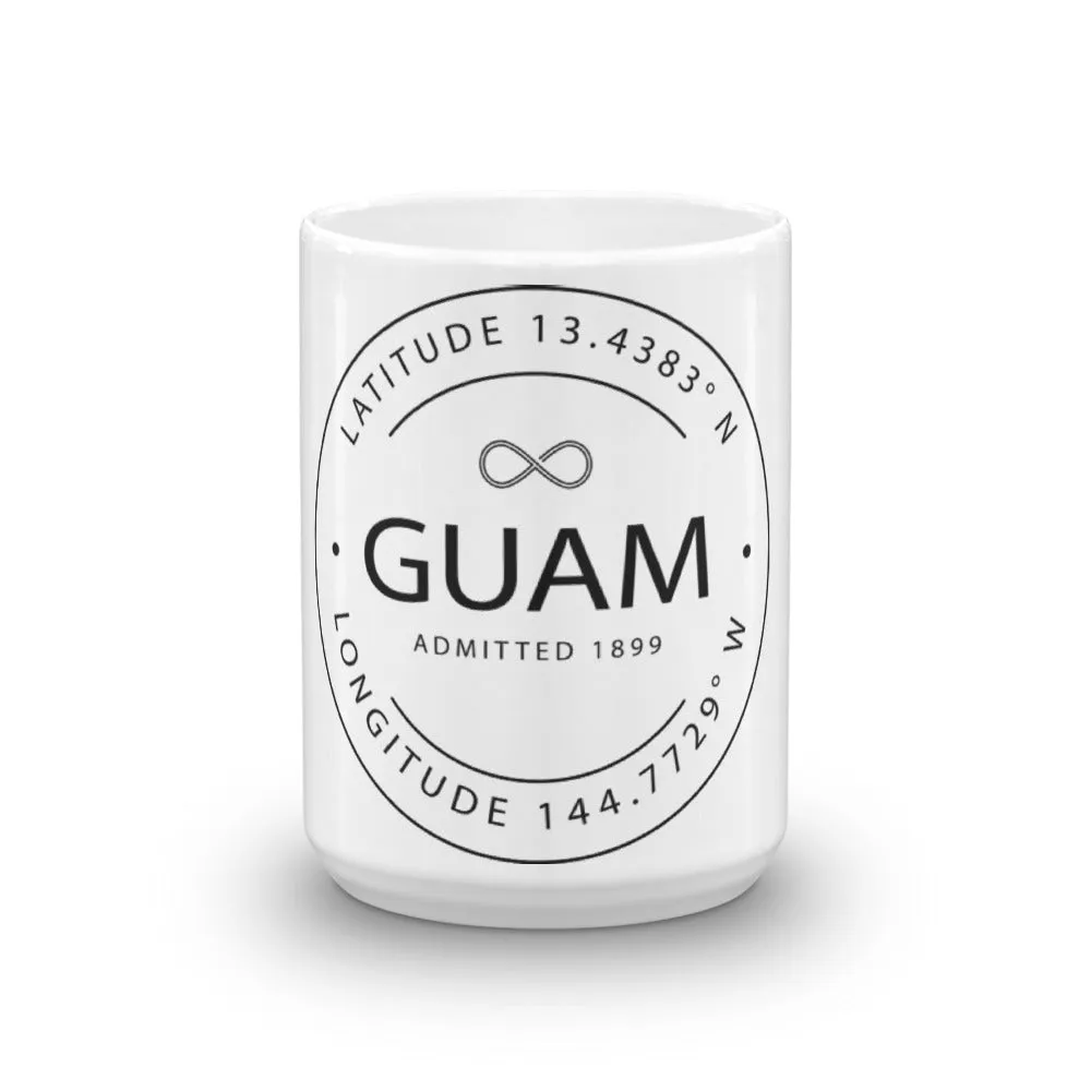 Guam - Mug - Latitude & Longitude