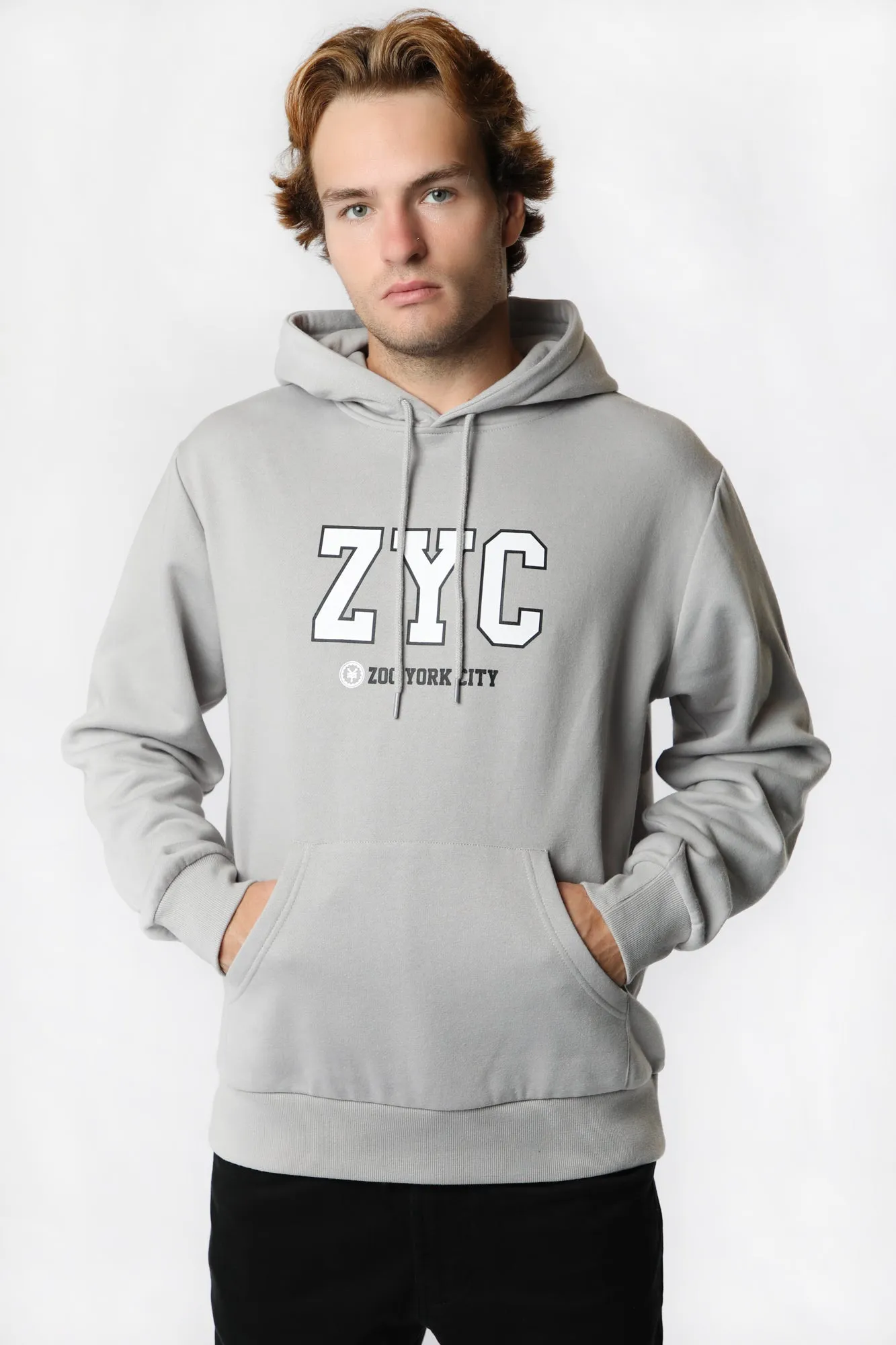 Haut à Capuchon Logo ZYC Zoo York Homme