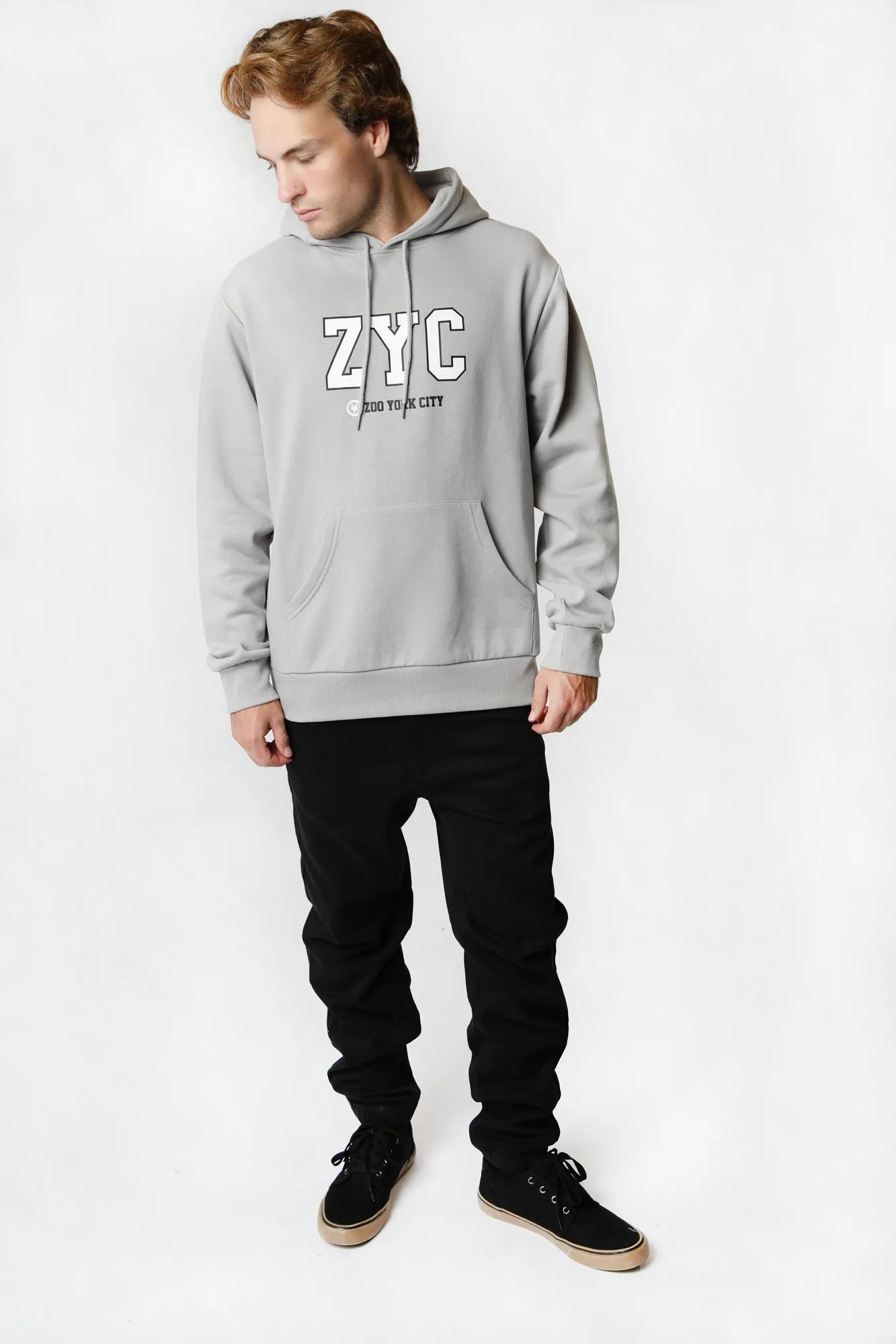 Haut à Capuchon Logo ZYC Zoo York Homme