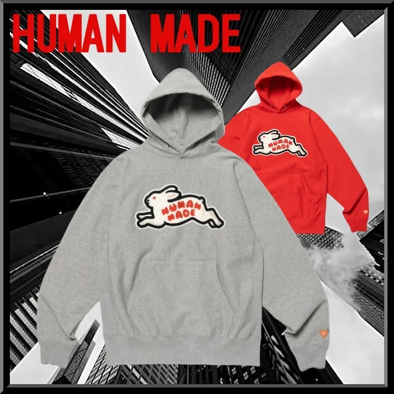 HUMAN MADE  |Heart Unisex Street Style Long Sleeves Plain Cotton