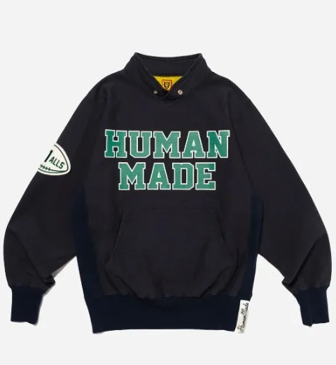 HUMAN MADE  |Unisex Street Style Long Sleeves Plain Cotton