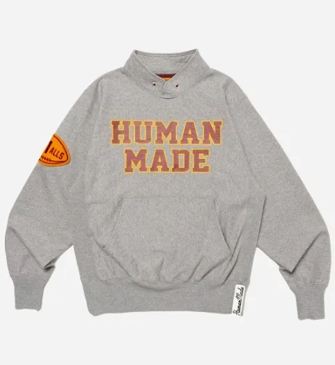 HUMAN MADE  |Unisex Street Style Long Sleeves Plain Cotton