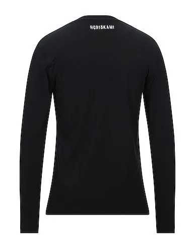 Hydrogen  |Street Style Long Sleeves Cotton Long Sleeve T-shirt Logo