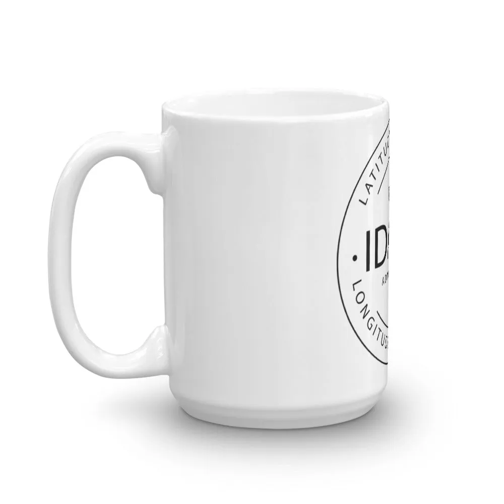 Idaho - Mug - Latitude & Longitude