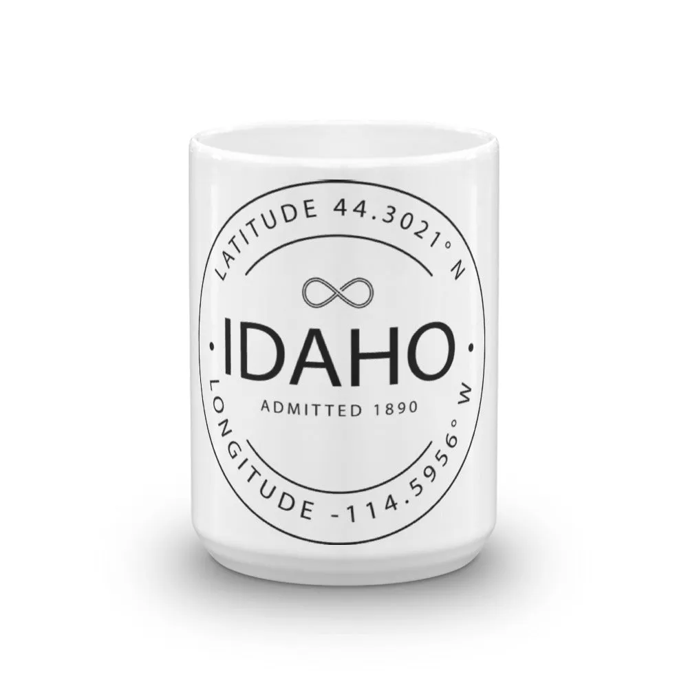 Idaho - Mug - Latitude & Longitude