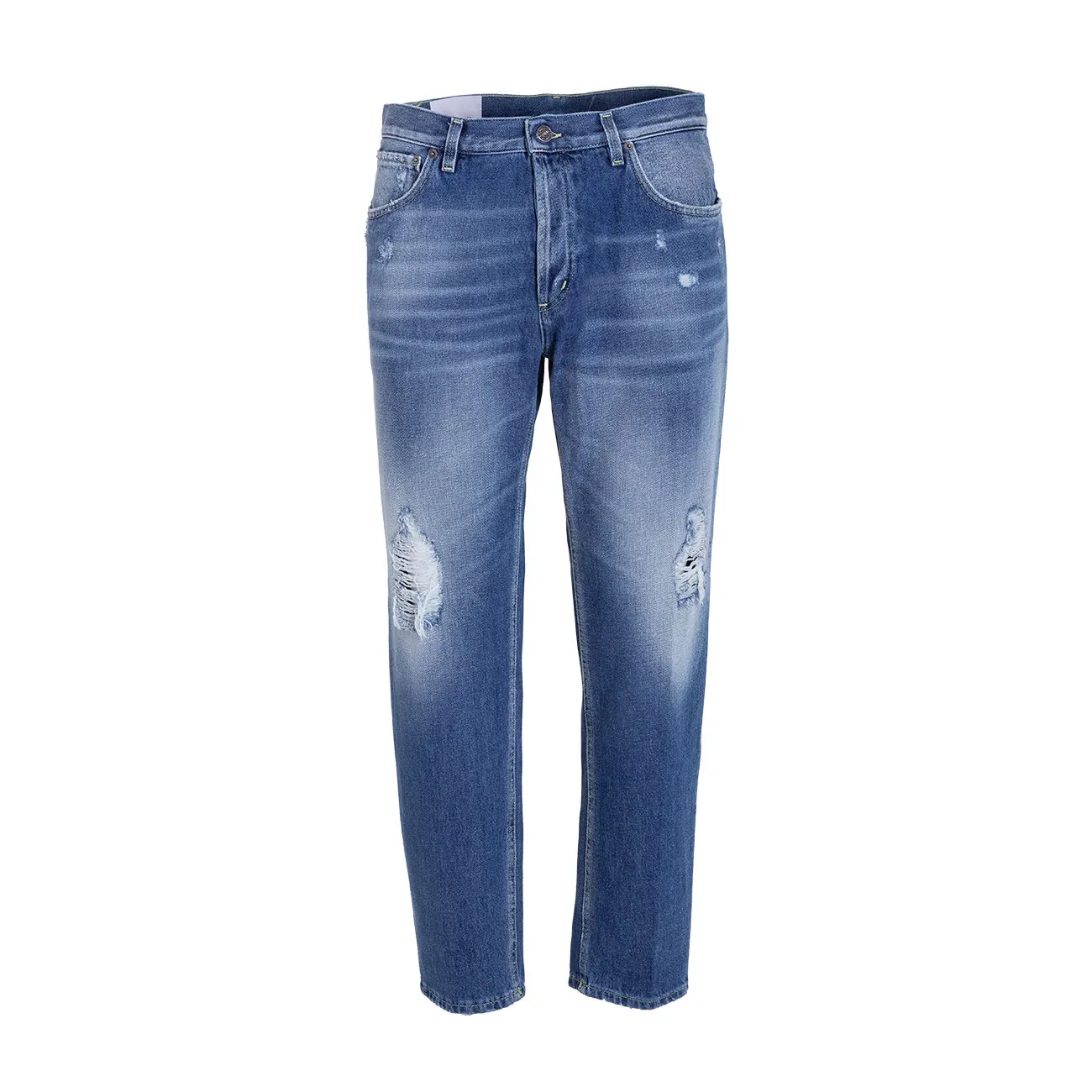 JEANS BRIGHTON CON STRAPPI Uomo Denim Chiaro