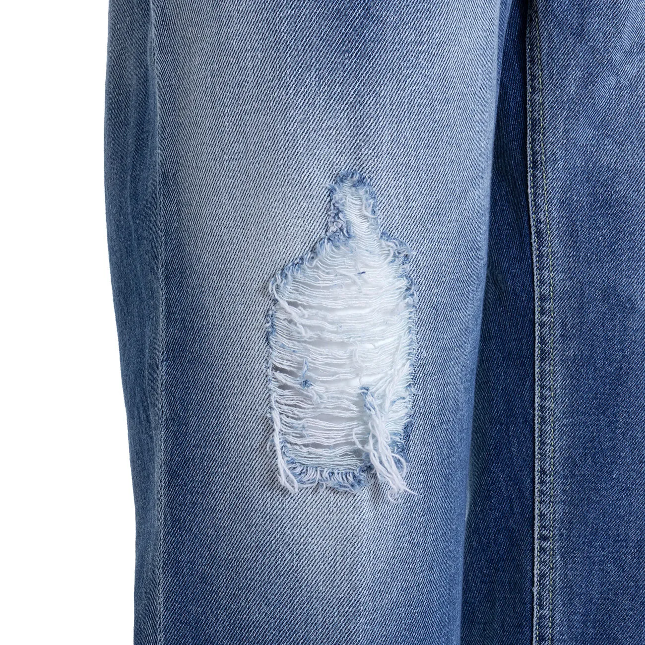 JEANS BRIGHTON CON STRAPPI Uomo Denim Chiaro