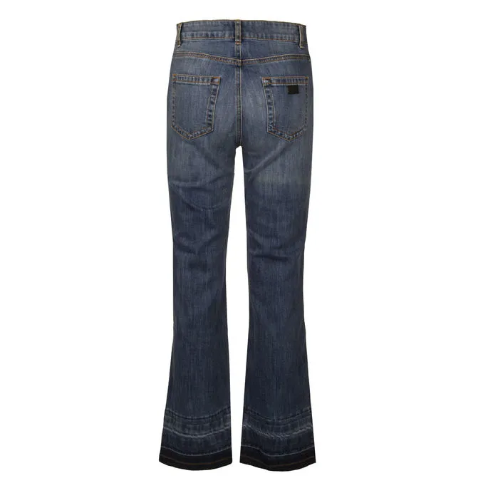 JEANS SVASATO Woman Washed Blue Medium 