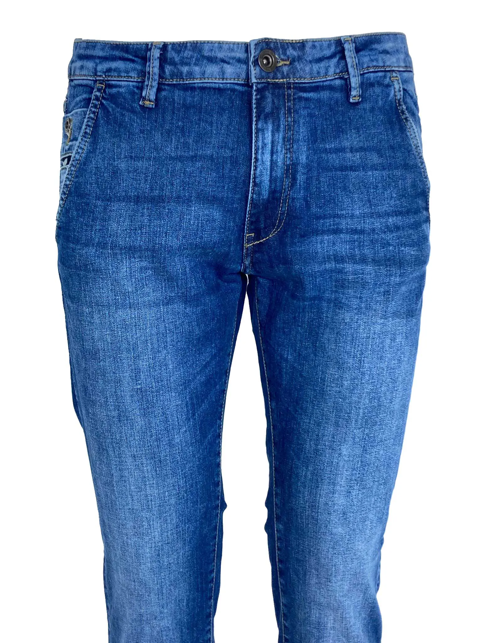 JEANS UOMO SCURO STRETCH