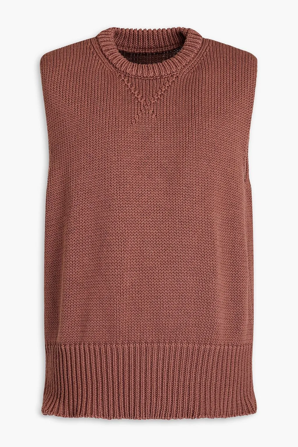 Jil Sander  |Pullovers Sleeveless Street Style U-Neck Plain Cotton