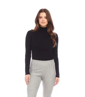 Karen Kane Ribbed Turtleneck Sweater