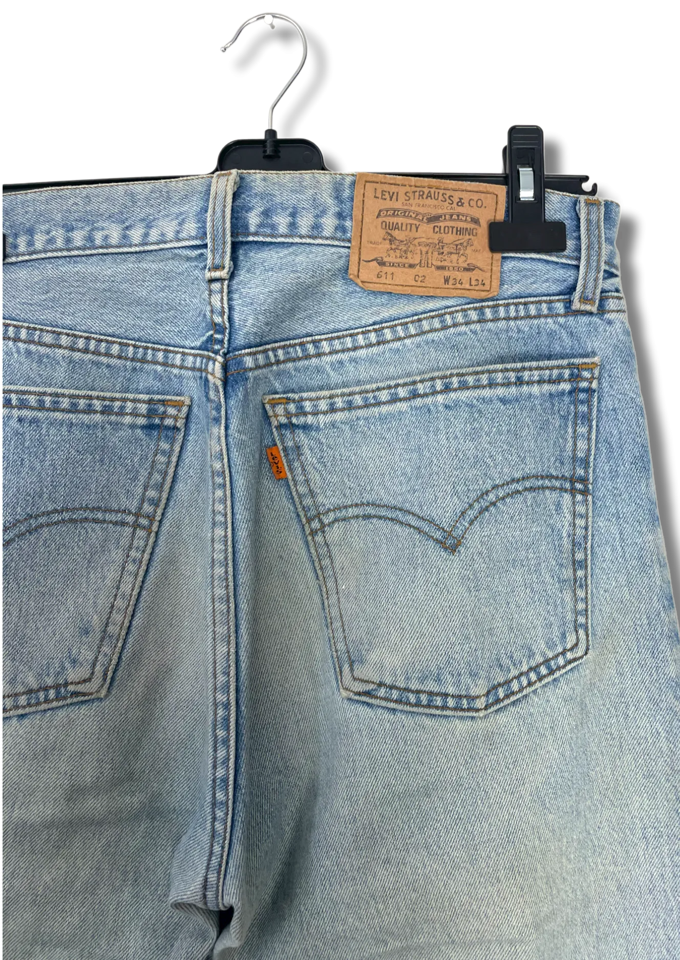 Levi's 611 Orange Tab W34 L34