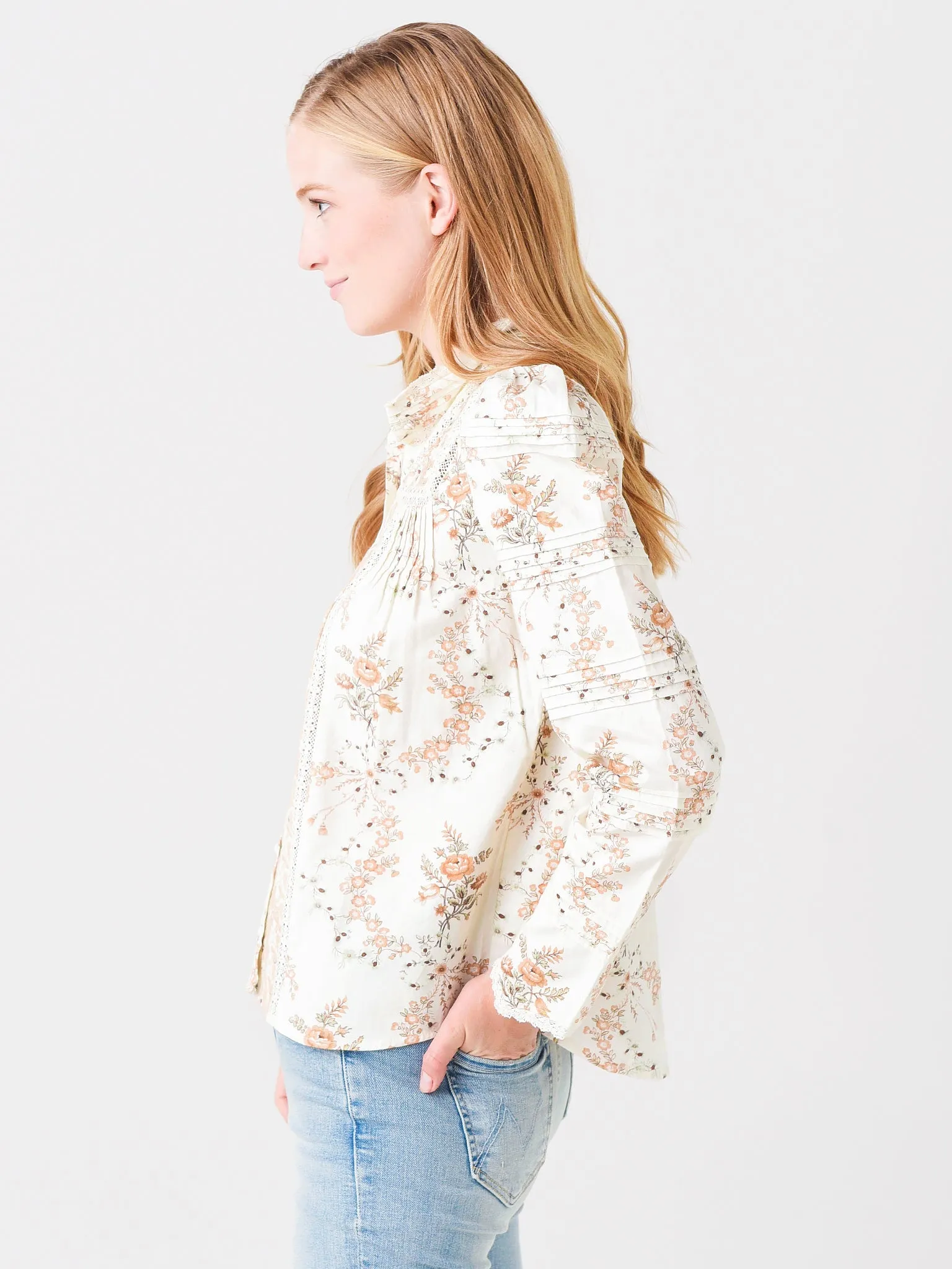 LoveShackFancy Laredo Top