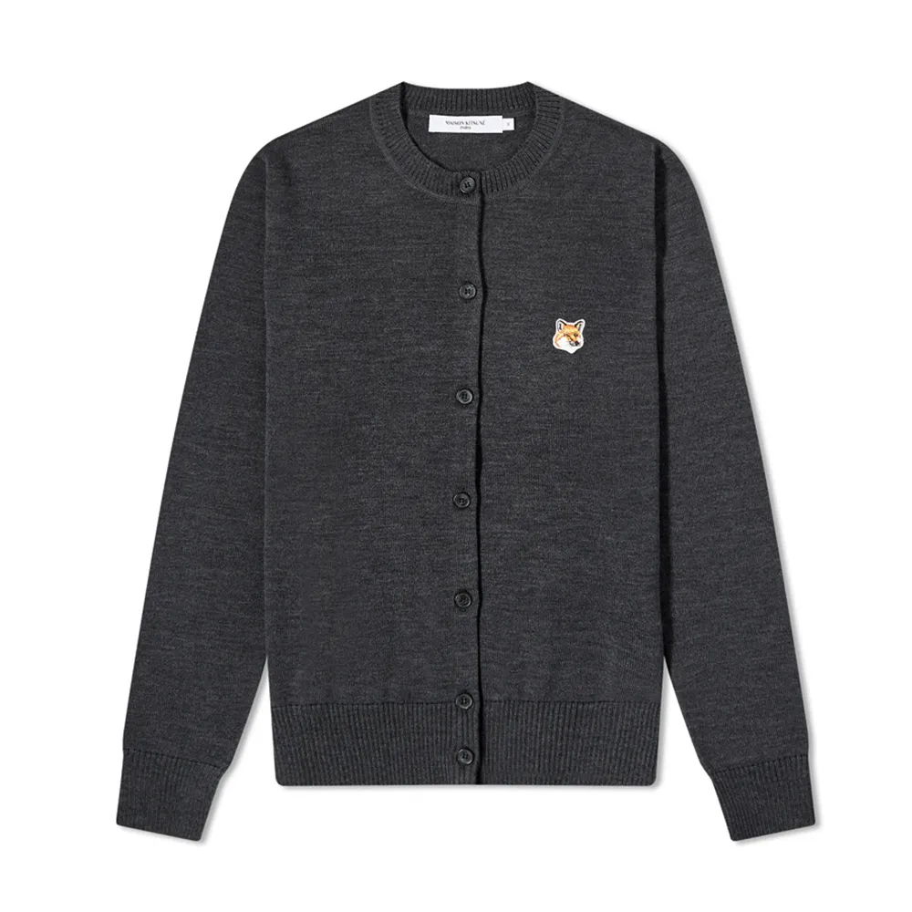 MAISON KITSUNE  |Street Style Long Sleeves Logo Cardigans