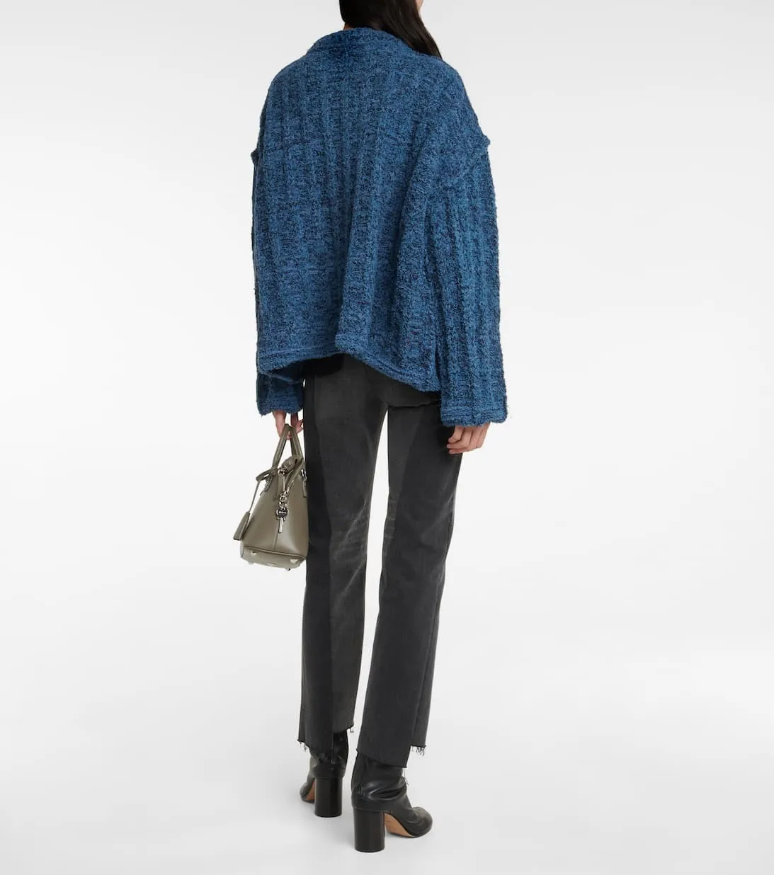 Maison Margiela  |Casual Style Long Sleeves Plain Long Office Style Cardigans