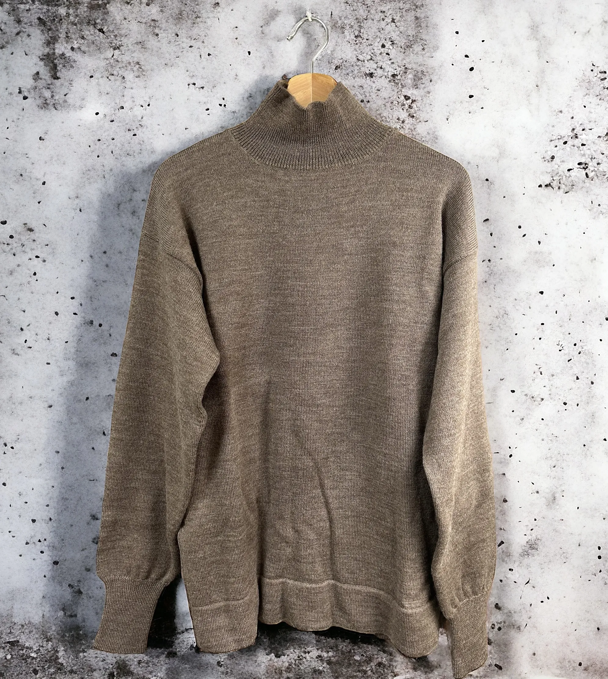 Maison Margiela  |Pullovers Wool Long Sleeves Plain Logo Designers Sweaters