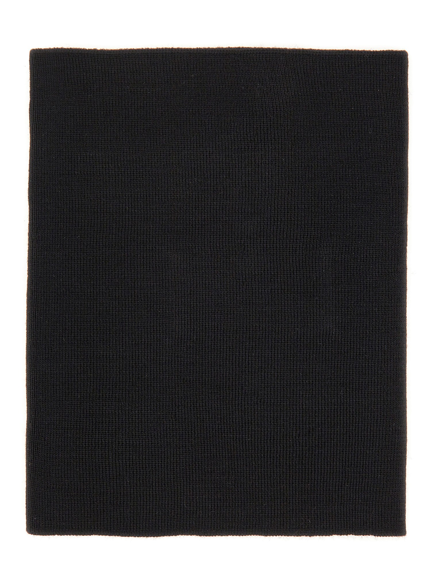 MAISON MARGIELA    WOOL SCARF WITH LOGO