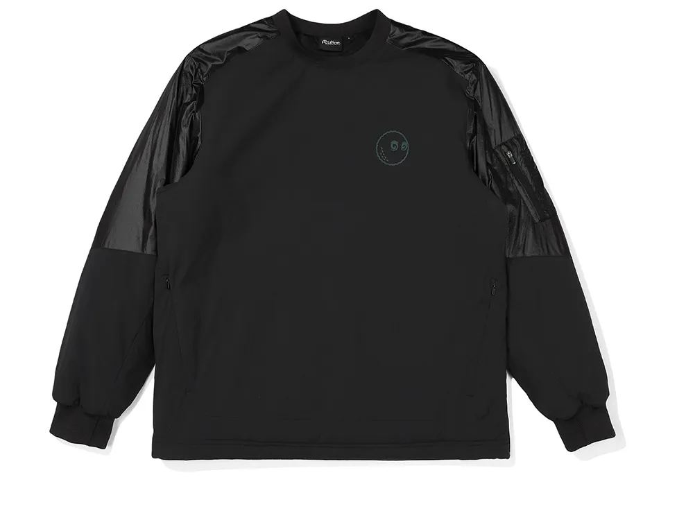 Malbon Golf  |Street Style Long Sleeves Plain Logo Sweatshirts