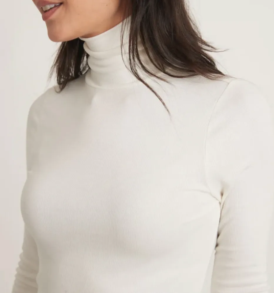 MARINE LAYER LEXI RIB TURTLENECK