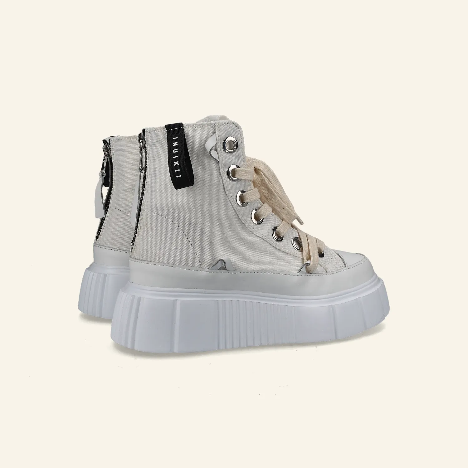 MATILDA CANVAS HIGH | White