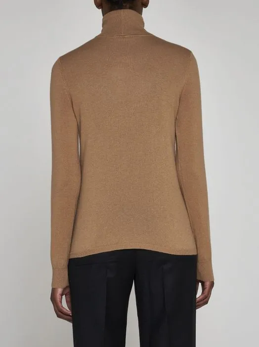 MaxMara  |Casual Style Long Sleeves Plain Office Style