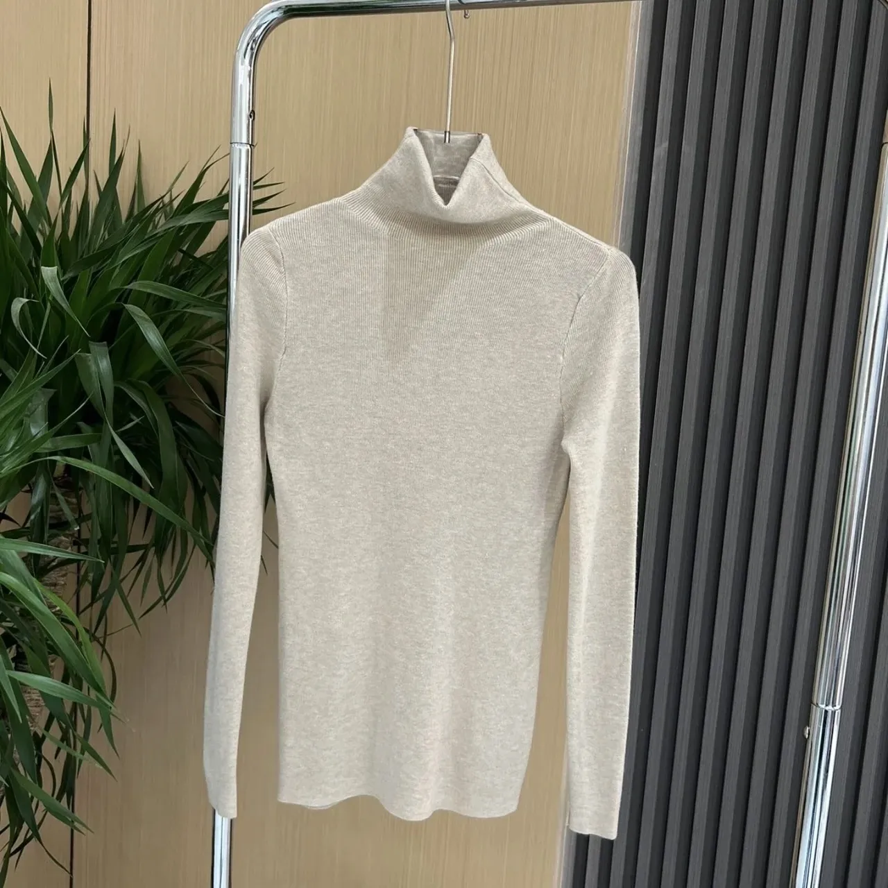 MaxMara  |Casual Style Long Sleeves Plain Office Style