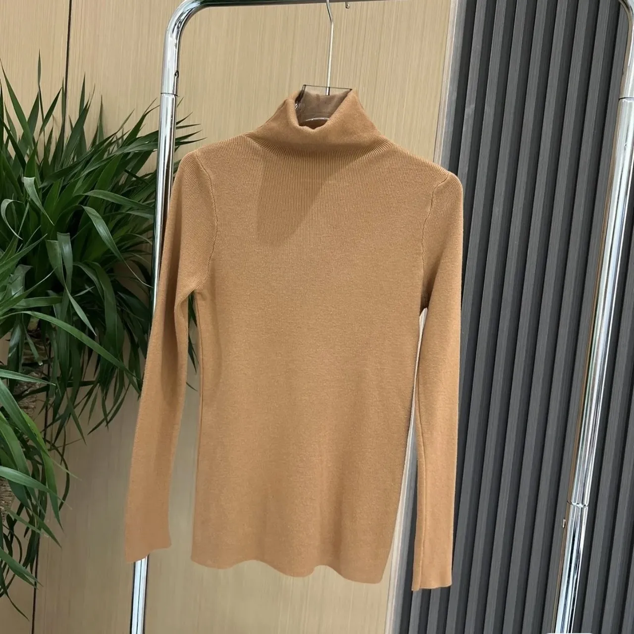 MaxMara  |Casual Style Long Sleeves Plain Office Style