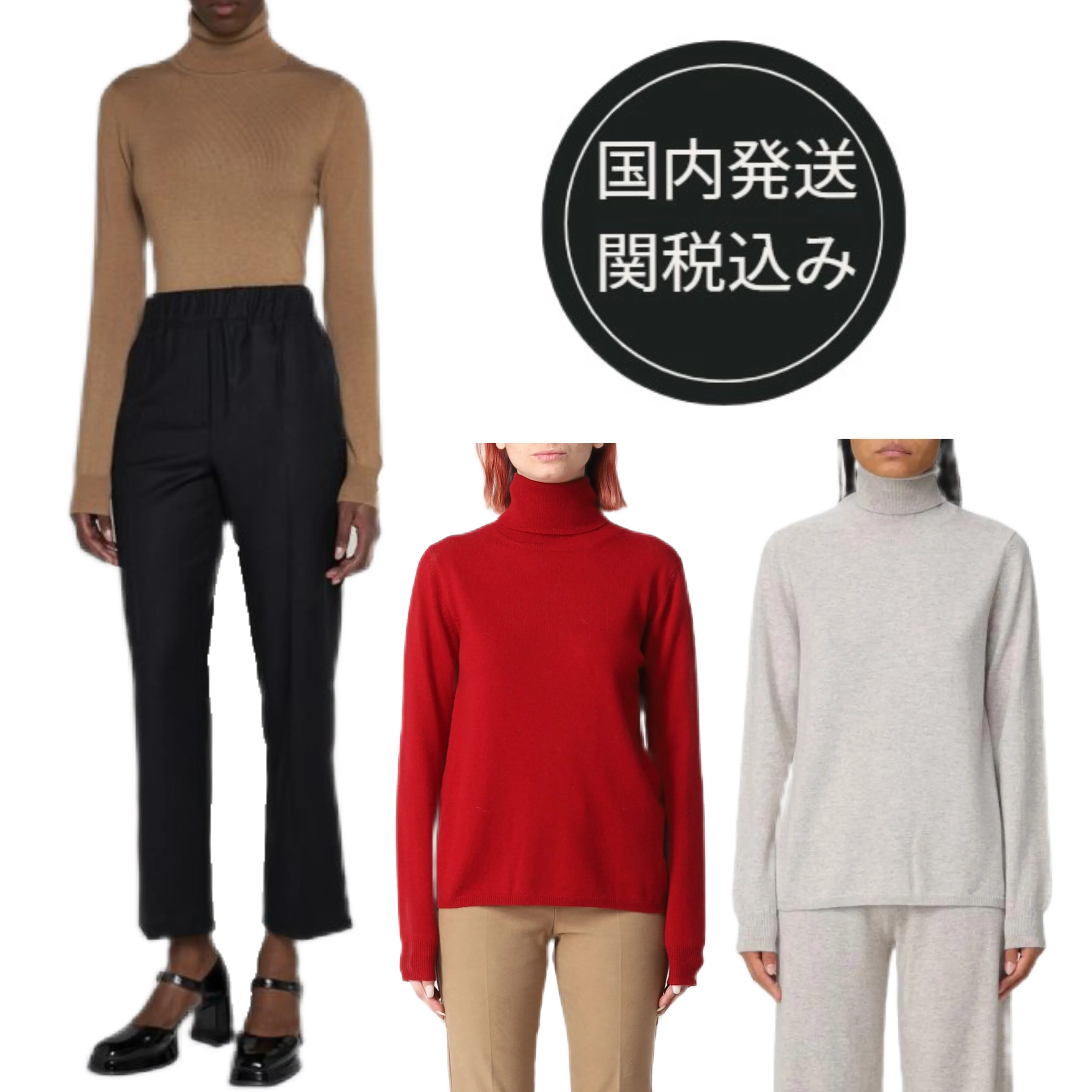 MaxMara  |Casual Style Long Sleeves Plain Office Style