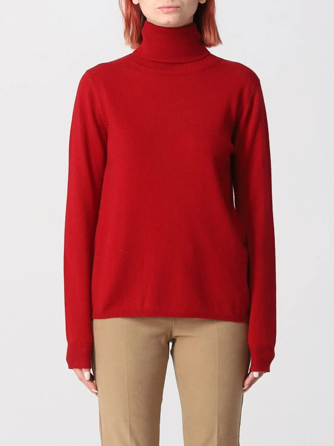 MaxMara  |Casual Style Long Sleeves Plain Office Style