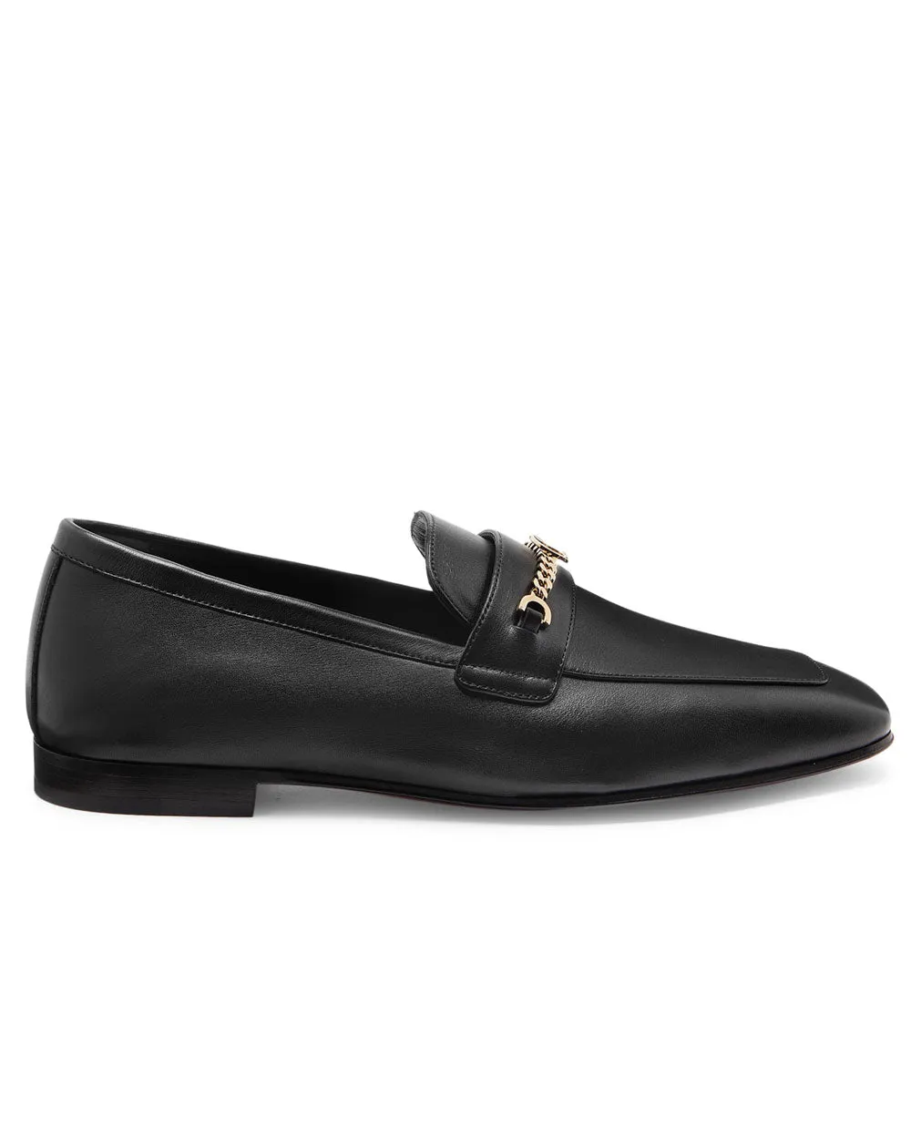 MJ Moc Flat Loafer in Black