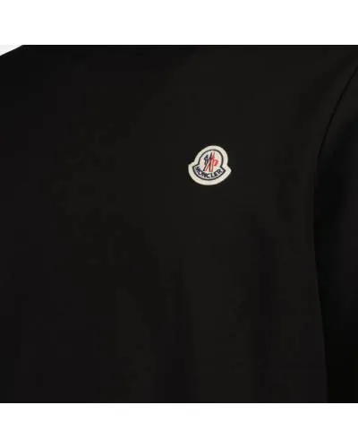 MONCLER  |Crew Neck Pullovers Street Style Long Sleeves Cotton Logo