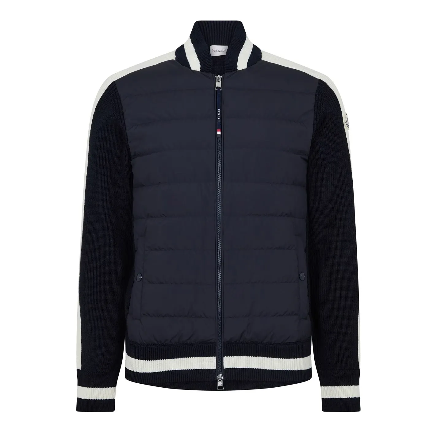 MONCLER  |Padded Cotton Zip-Up Cardigan