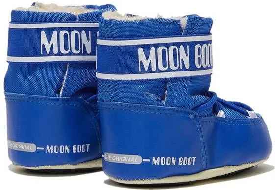 Moon Boot Kids Crib snow boots Blue