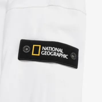 NATIONAL GEOGRAPHIC  |Unisex Street Style Long Sleeves Long Sleeve T-shirt Logo