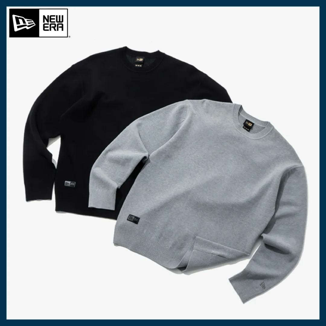 New Era  |Unisex Street Style Long Sleeves Logos on the Sleeves Logo