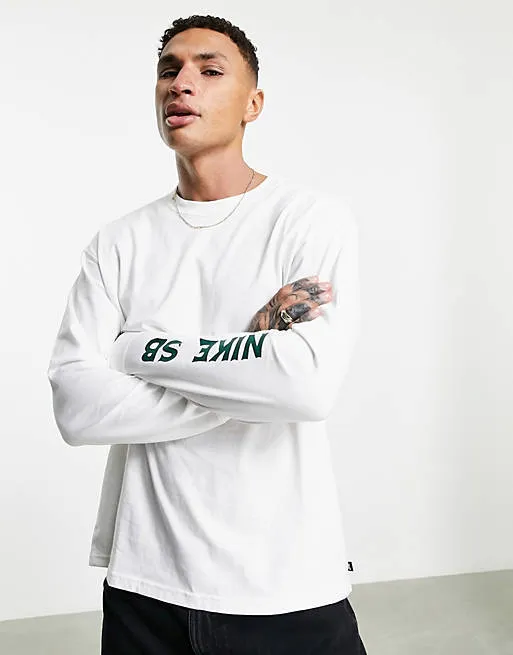 Nike  |Crew Neck Street Style Long Sleeves Cotton