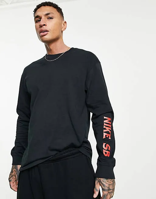 Nike  |Crew Neck Street Style Long Sleeves Cotton