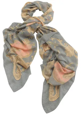 One Hundred Stars Rococo Scarf Grey