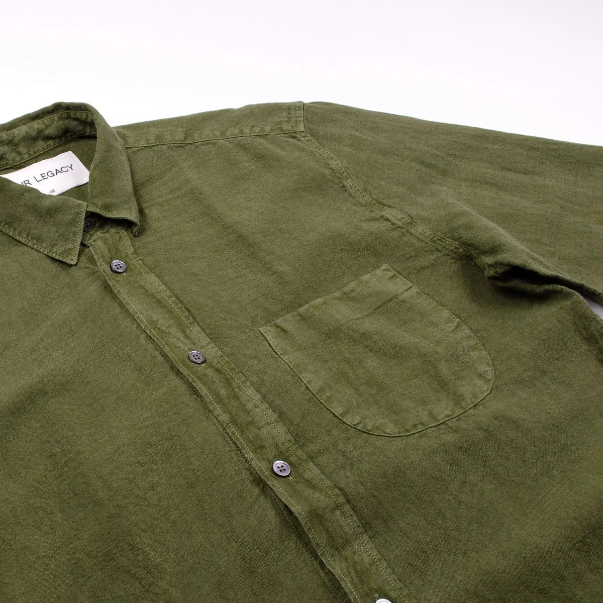 Our Legacy - Generation Shirt - Grass Cotton / Linen