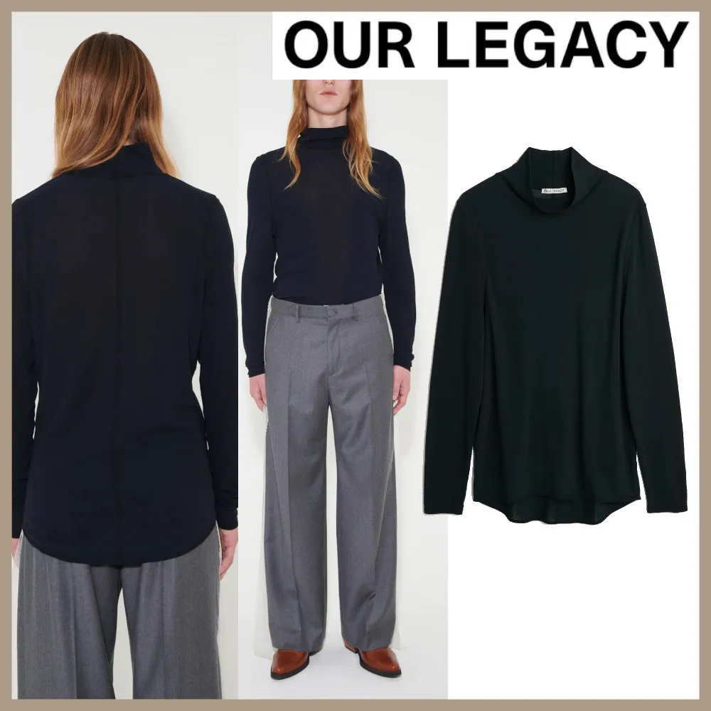 OUR LEGACY  |Unisex Street Style Long Sleeves Plain Cotton