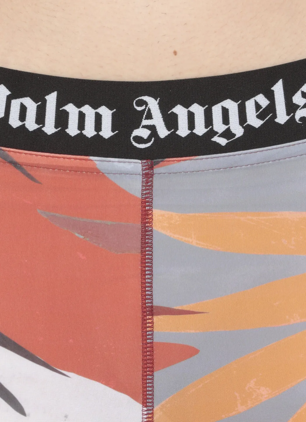 Palm Angels Hawaii Printed Logo Waistband Leggings