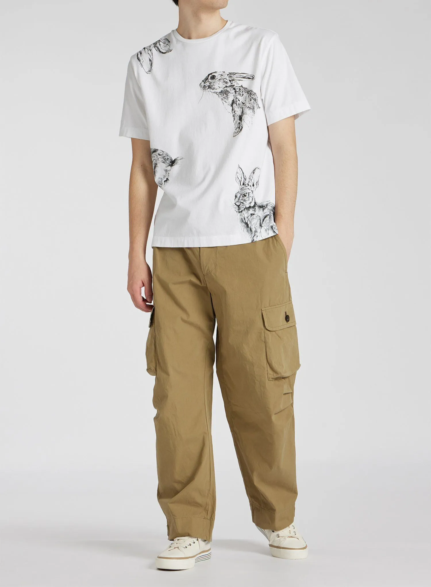 Paul Smith  |Crew Neck Pullovers Plain Other Animal Patterns Cotton