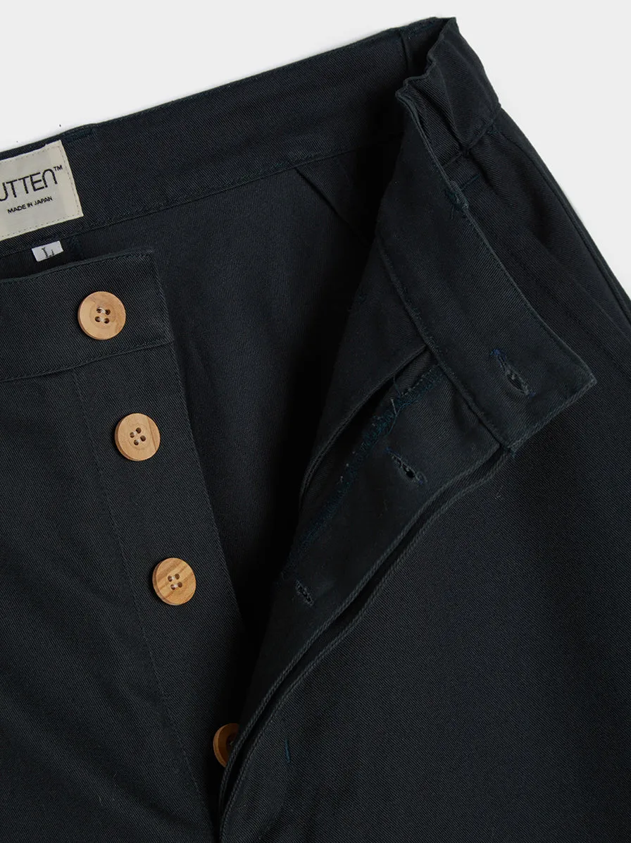 Peg-Top Trousers, Dark Navy