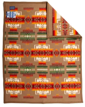 Pendleton Chief Joseph Baby Blanket Collection, Khaki