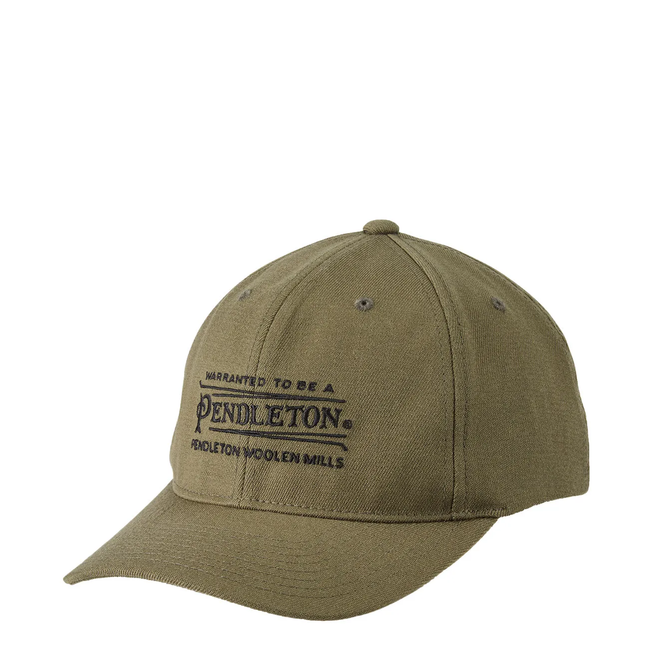 Pendleton Embroidered Hat Olive Green